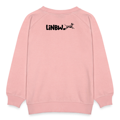 LiNBW. Kinder Pullover Life is not just black and white - Kristallrosa