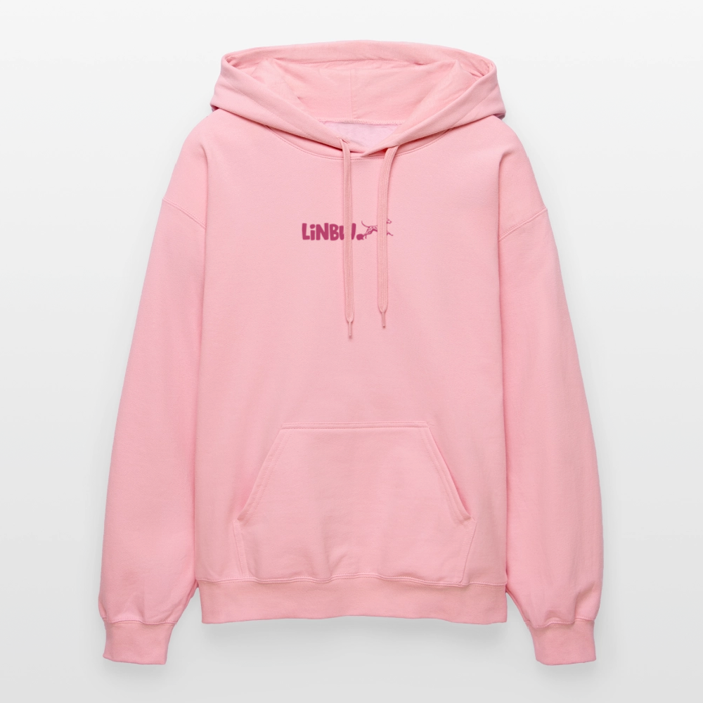 LiNBW. Männer & Frauen Hoodie Life is not just black and white - Hellrosa