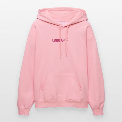 LiNBW. Männer & Frauen Hoodie Life is not just black and white - Hellrosa