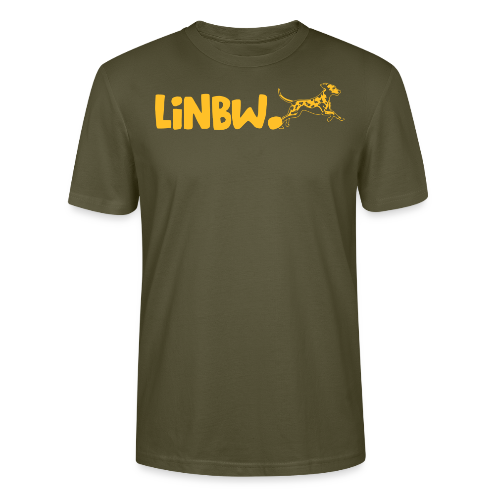 LiNBW. Männer T-Shirt Life is not just black and white - Khaki