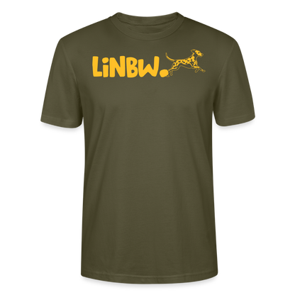 LiNBW. Männer T-Shirt Life is not just black and white - Khaki
