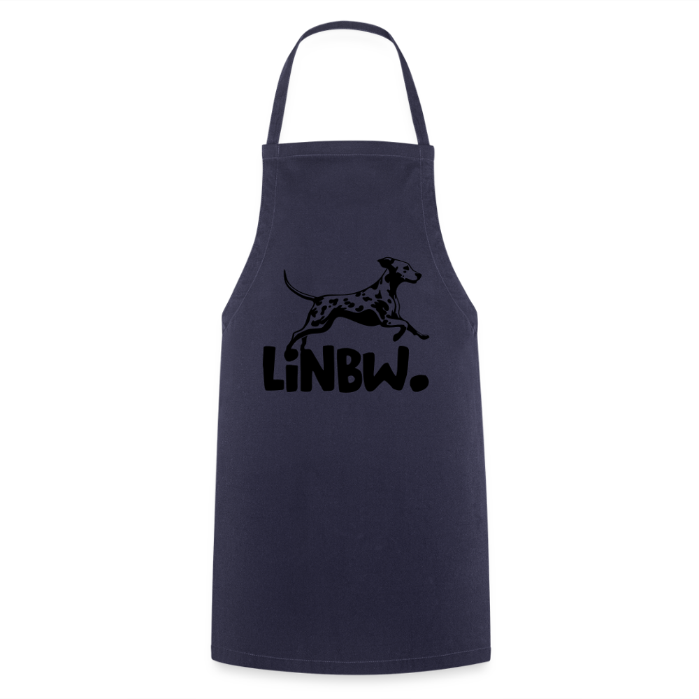 Kochschürze mit LINBW-Logo – schlicht, stilvoll & bewusst - Navy