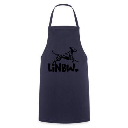Kochschürze mit LINBW-Logo – schlicht, stilvoll & bewusst - Navy
