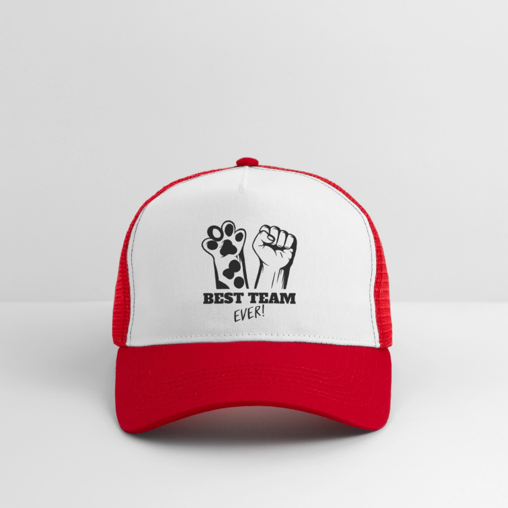 LiNBW. Cap Best Team Ever - Weiß/Rot