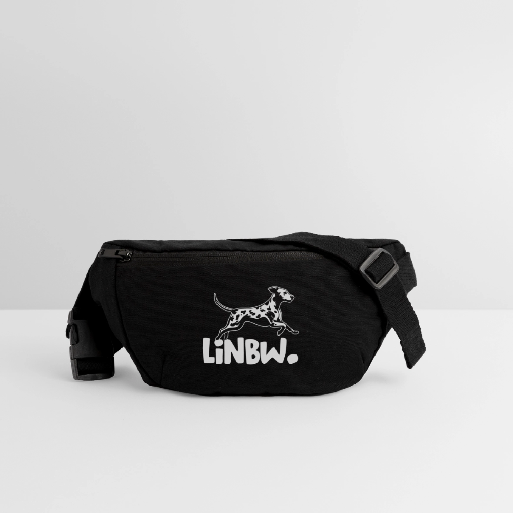LiNBW. Recycelte Gürteltasche - Schwarz