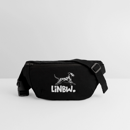 LiNBW. Recycelte Gürteltasche - Schwarz