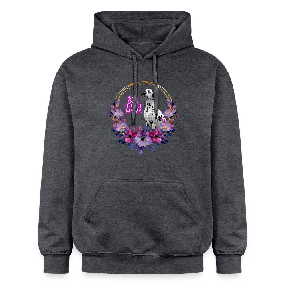 LiNBW. Männer & Frauen Hoodie Beste Hundemama - Dunkelgrau meliert