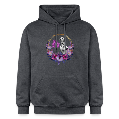 LiNBW. Männer & Frauen Hoodie Beste Hundemama - Dunkelgrau meliert