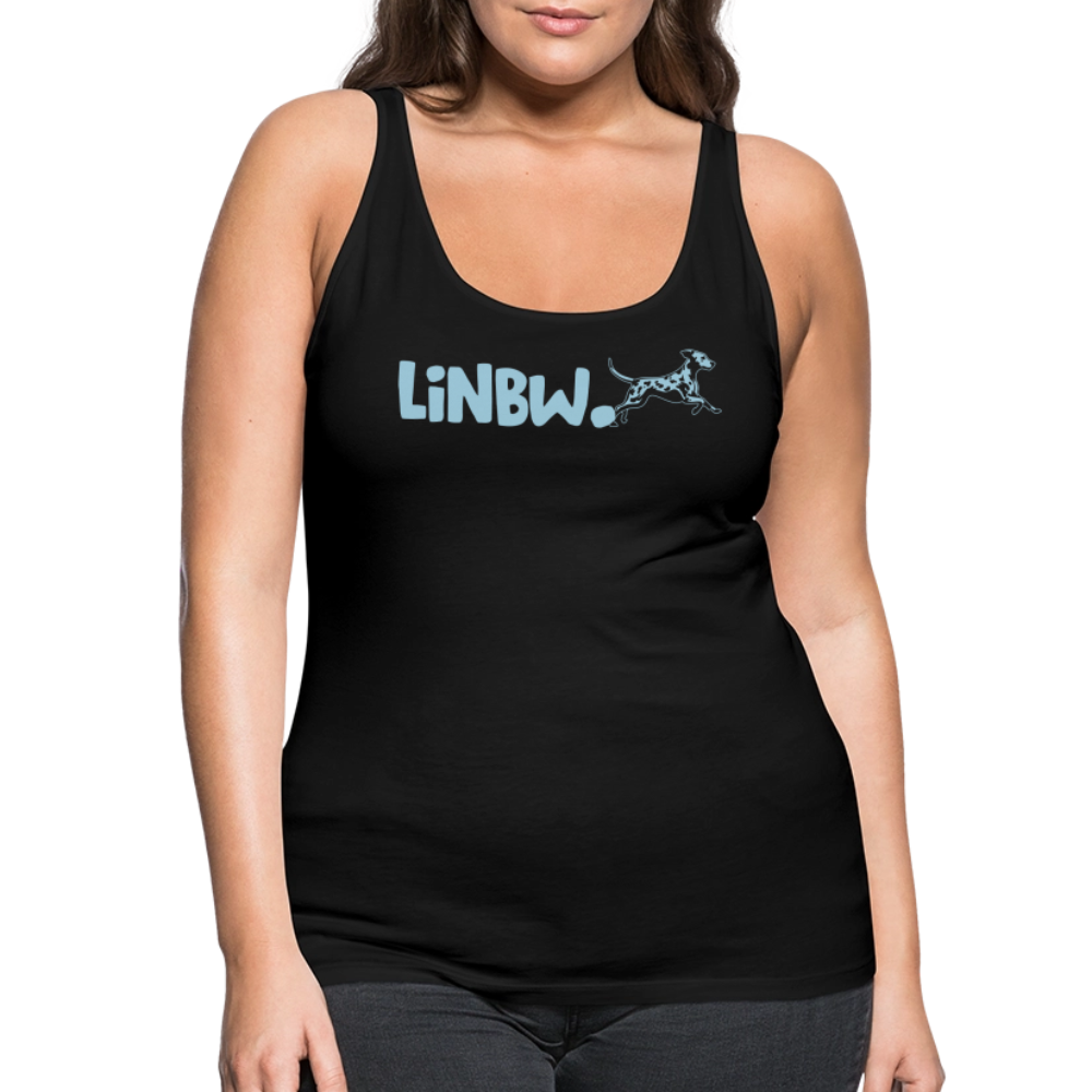 LiNBW. Frauen Tank-Top Life is not just black and white - Schwarz
