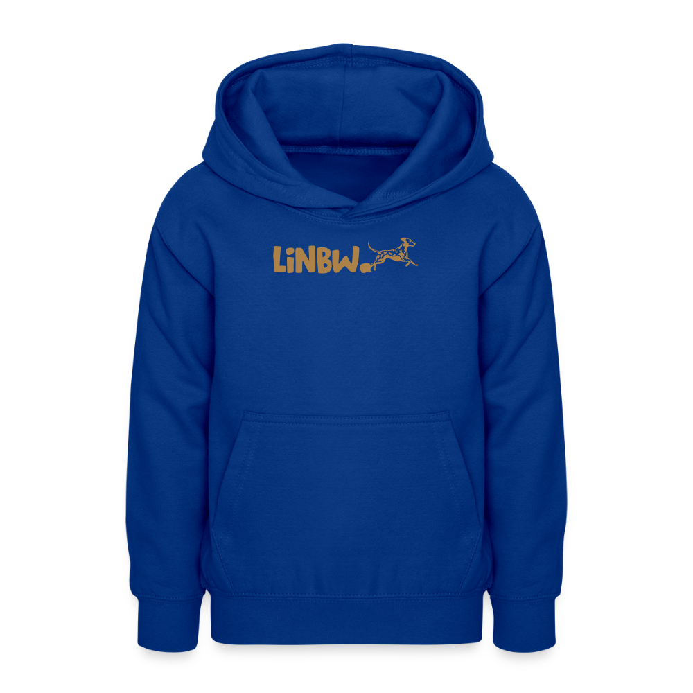 LiNBW. Teenager Hoodie Life is not just black and white - Royalblau