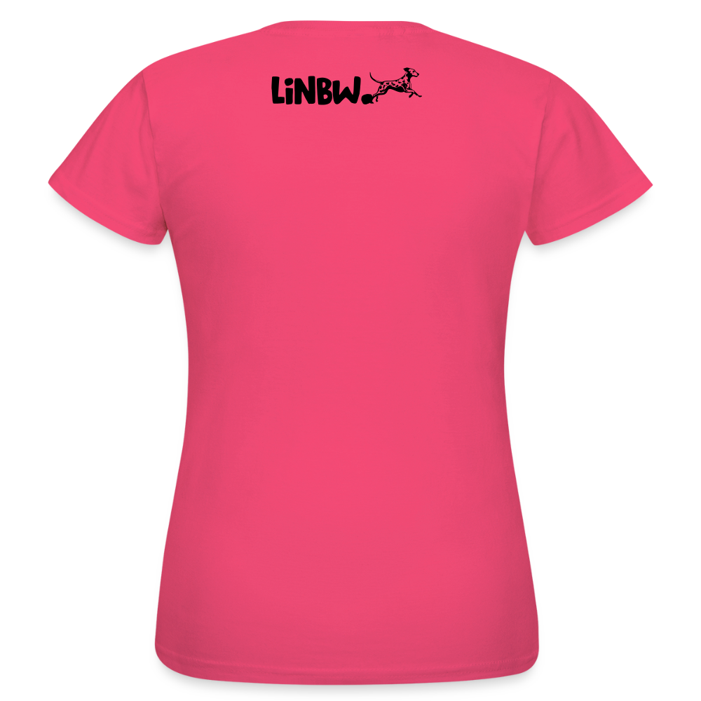 LiNBW. Frauen T-Shirt Dalmatiner Life is not just black and white - Azalea
