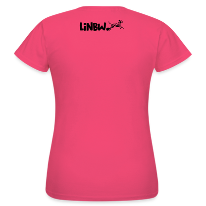LiNBW. Frauen T-Shirt Dalmatiner Life is not just black and white - Azalea