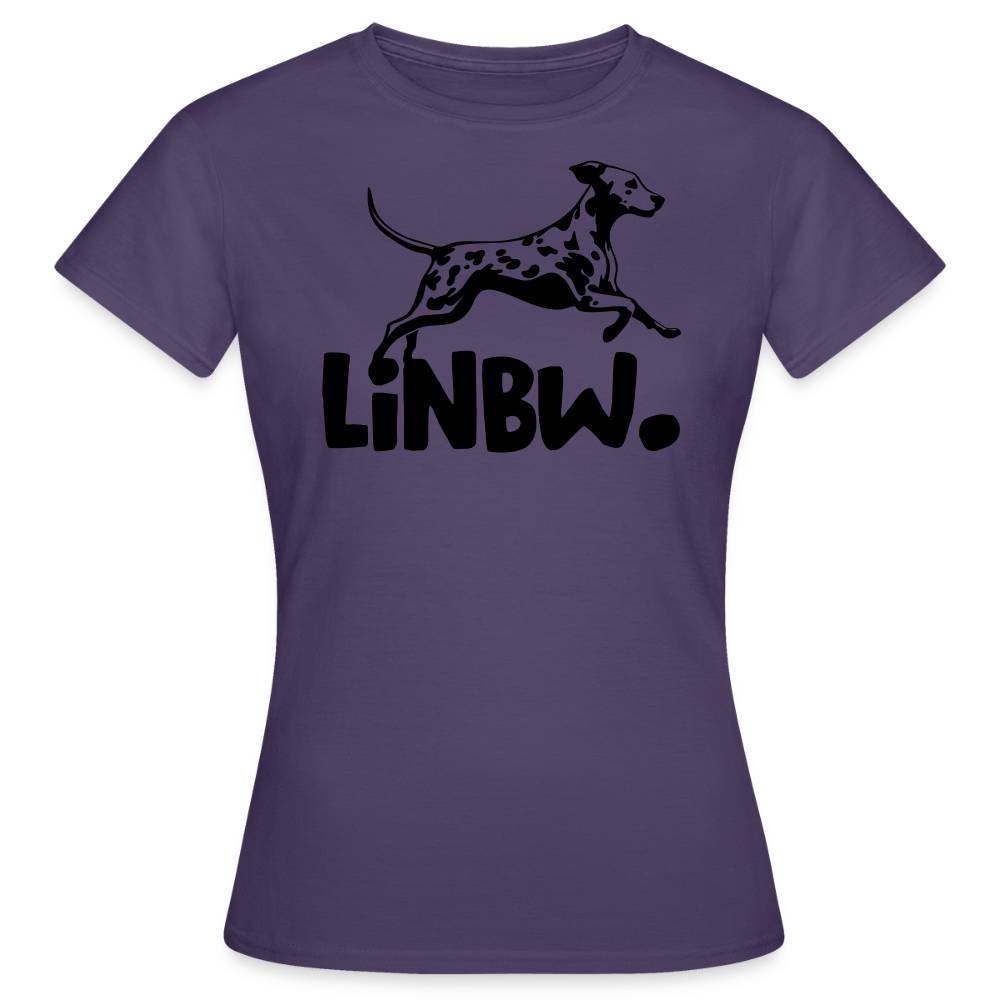LiNBW. Frauen T-Shirt - Dunkellila