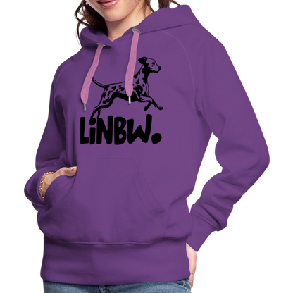LiNBW. Frauen Hoodie - Purple