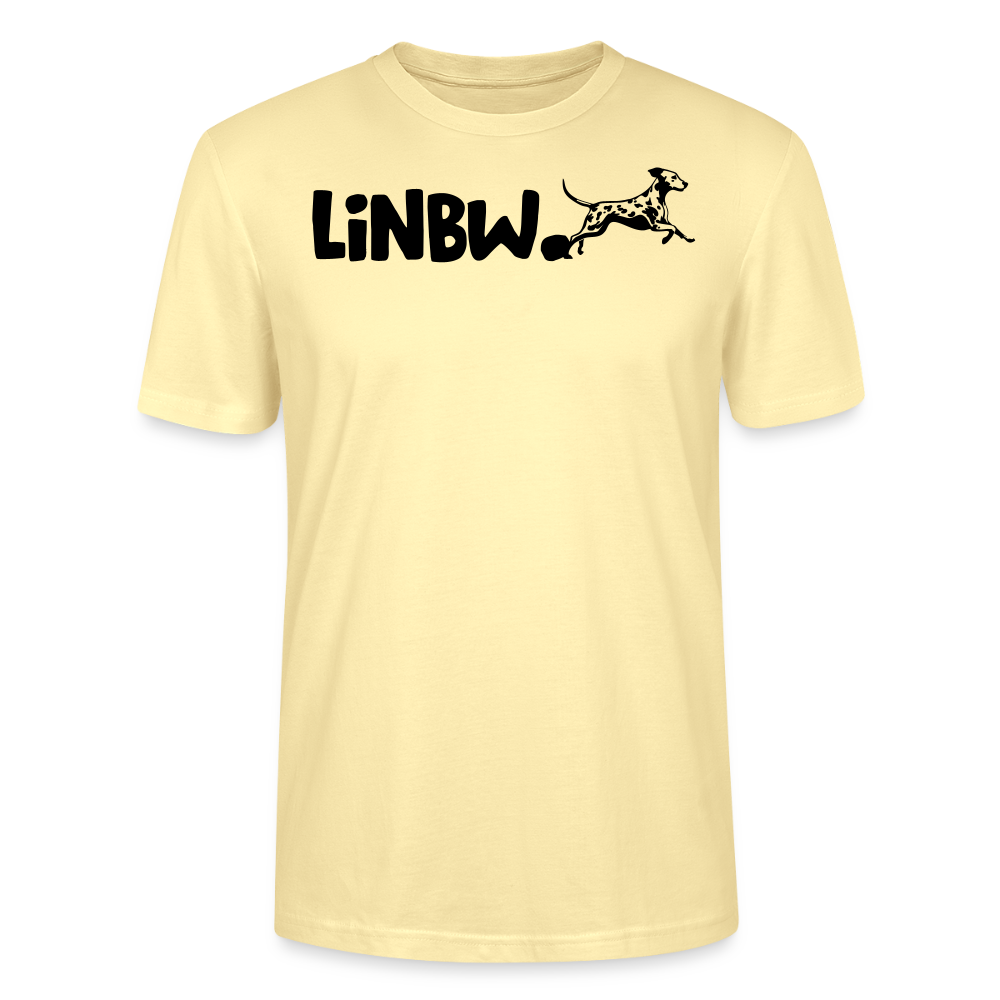 LiNBW. Männer T-Shirt Life is not just black and white - Creme