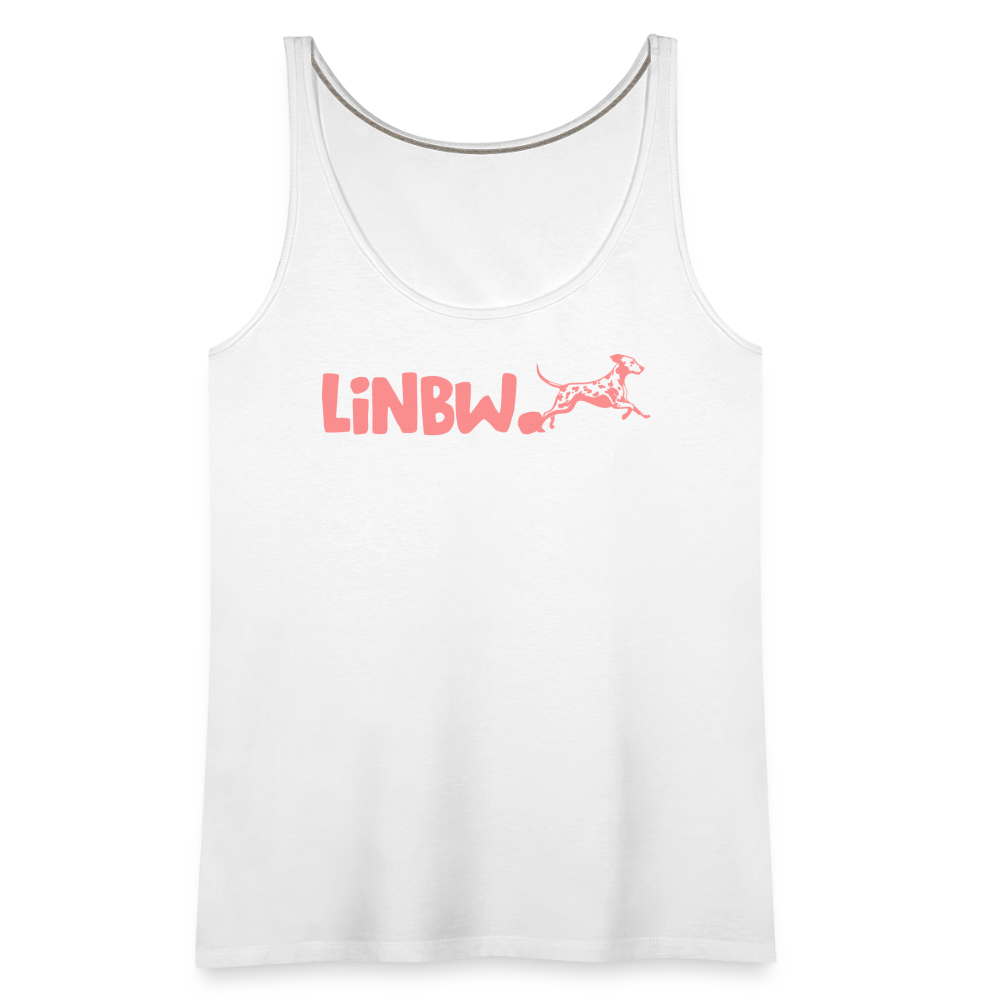 LiNBW. Frauen Tank-Top Life is not just black and white - Weiß