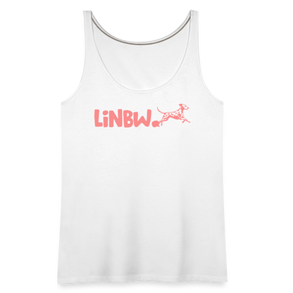 LiNBW. Frauen Tank-Top Life is not just black and white - Weiß