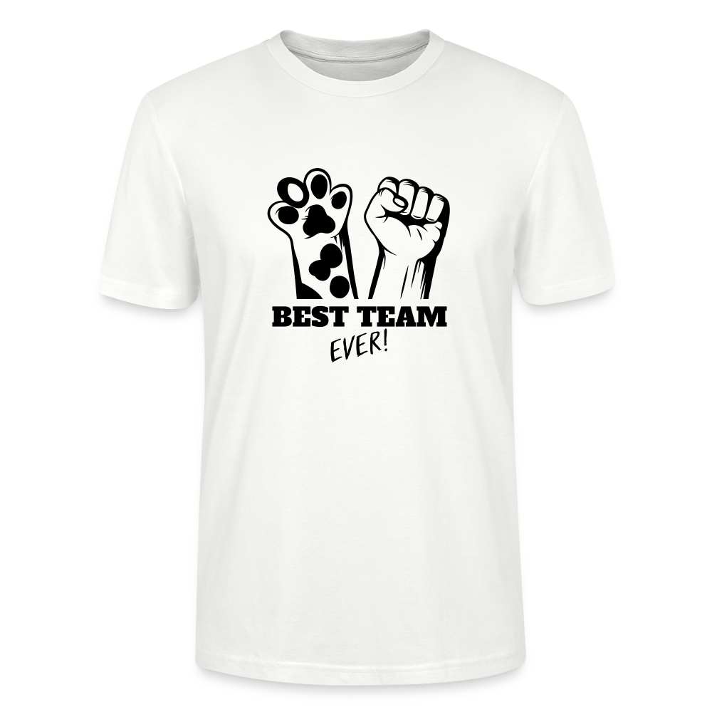 LiNBW. Männer T-Shirt Best Team Ever - Weiß