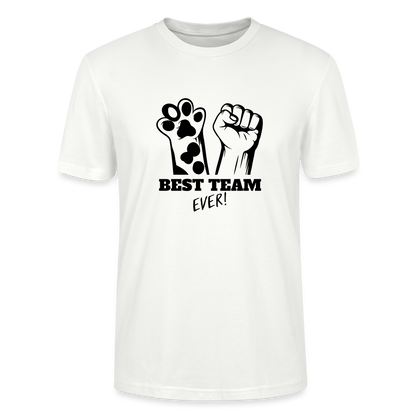 LiNBW. Männer T-Shirt Best Team Ever - Weiß