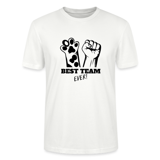 LiNBW. Männer T-Shirt Best Team Ever - Weiß