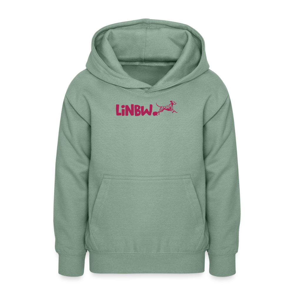 LiNBW. Teenager Hoodie Life is not just black and white - Graugrün