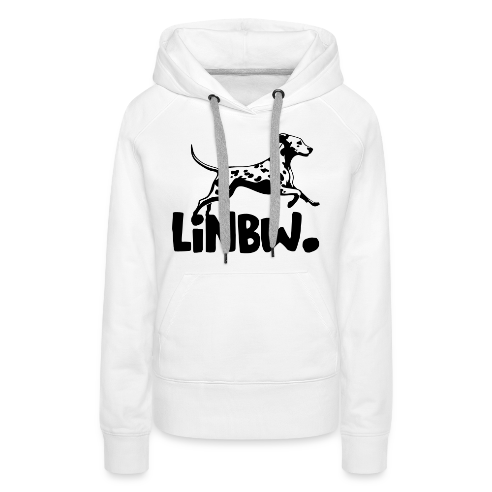 LiNBW. Frauen Hoodie - Weiß