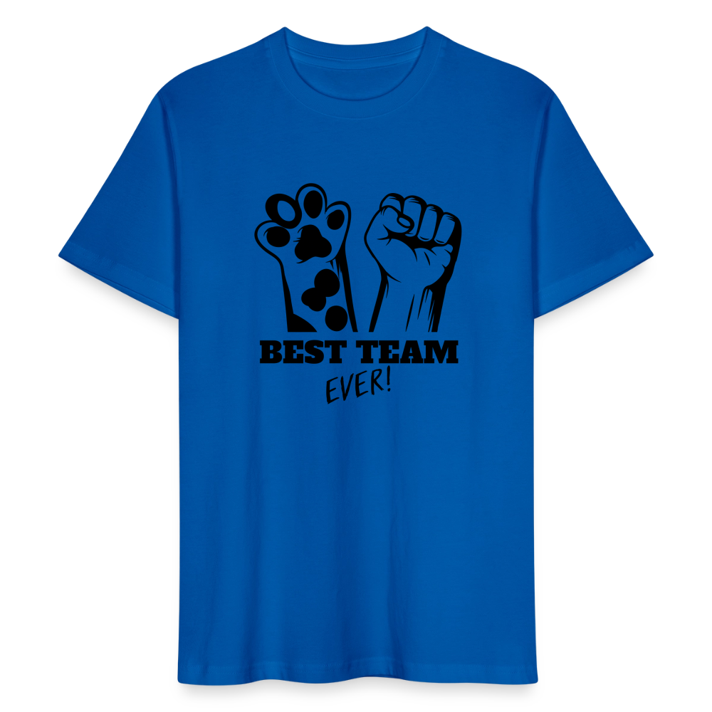 LiNBW. Männer T-Shirt Best Team Ever - Pfauenblau