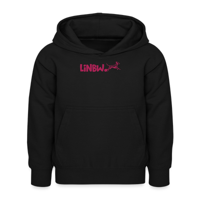 LiNBW. Kinder Hoodie Life is not just black and white - Schwarz