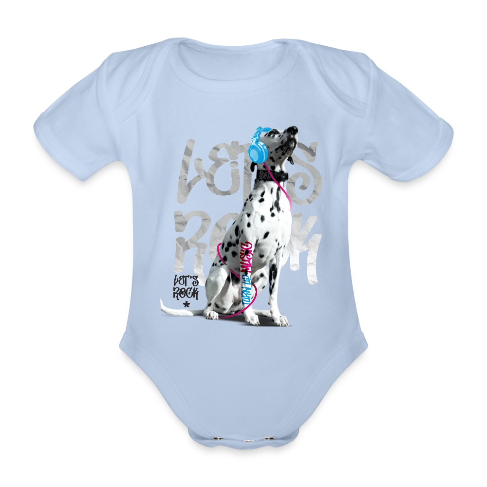 LiNBW. Body Kurzarm Dalmatiner Let's Rock - Sky