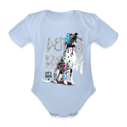 LiNBW. Body Kurzarm Dalmatiner Let's Rock - Sky