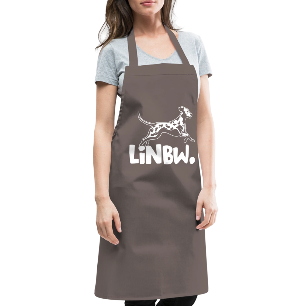 Kochschürze mit LINBW-Logo – schlicht, stilvoll & bewusst - Grau
