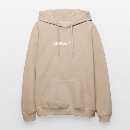 LiNBW. Männer & Frauen Hoodie Life is not just black and white - Sand