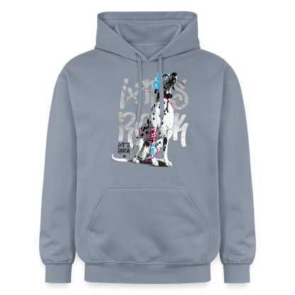 LiNBW. Männer & Frauen Hoodie Dalmatiner Let's Rock - Blau