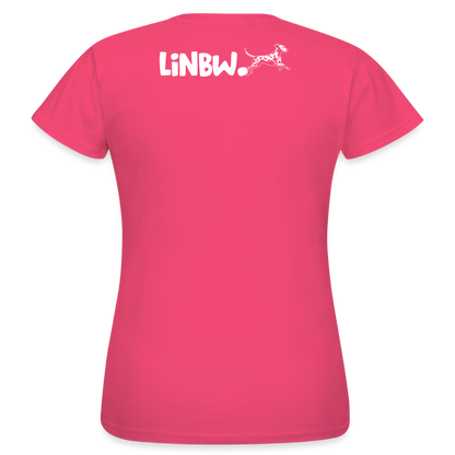 LiNBW. Frauen T-Shirt Dalmatiner Life is not just black and white - Azalea