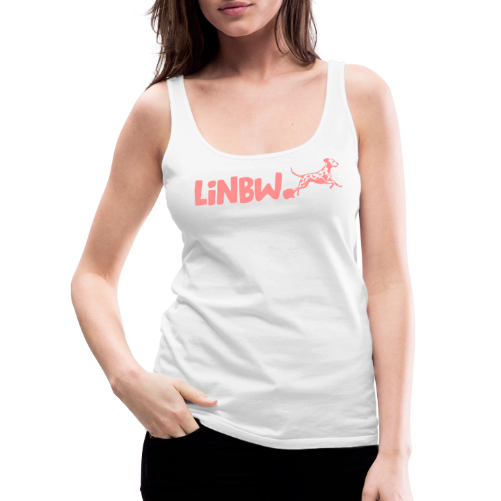 LiNBW. Frauen Tank-Top Life is not just black and white - Weiß