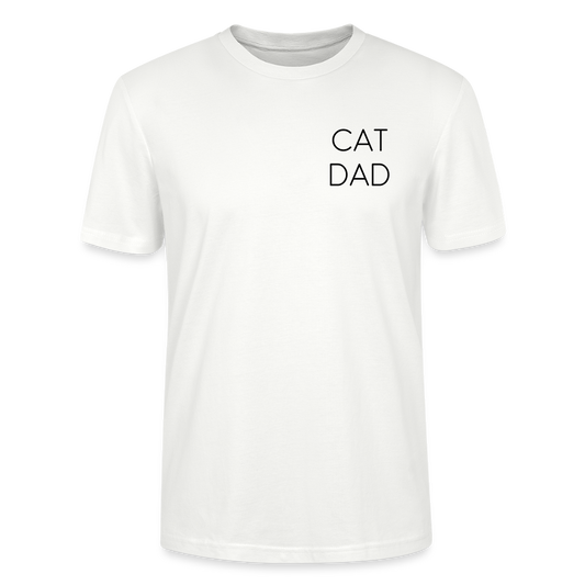 LiNBW. Männer T-Shirt Stolzes Personal einer Katze - Weiß