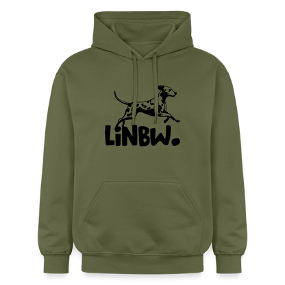 LiNBW. Männer & Frauen Hoodie - Militärgrün