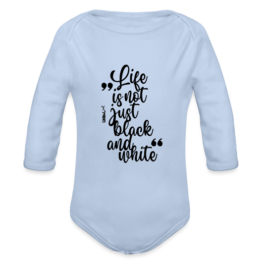 Baby-Body „Life is not just black and white“ – Statement mit Haltung - Sky