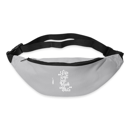 LiNBW. Gürteltasche Life is not just black and white - Grau