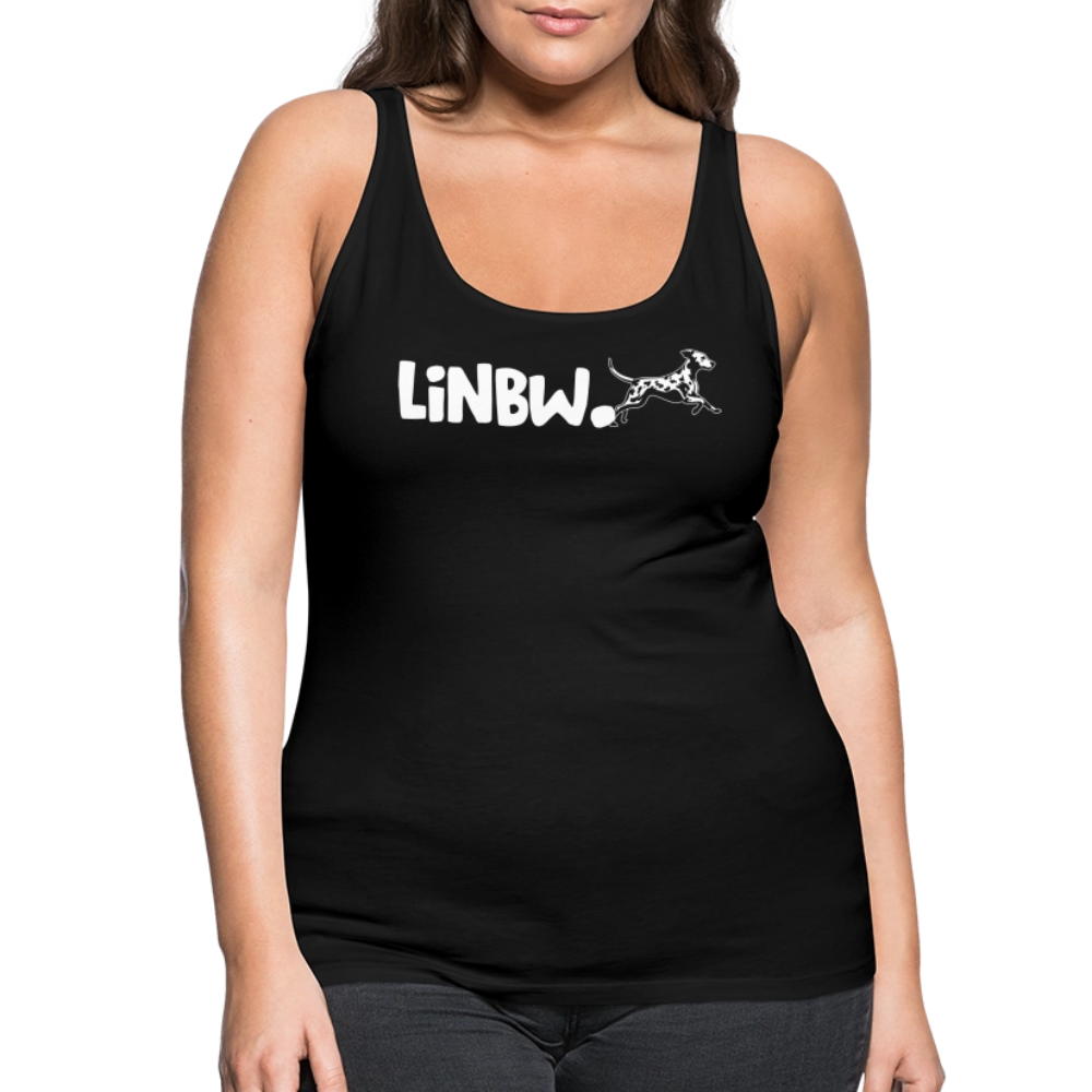 LiNBW. Frauen Tank-Top Life is not just black and white - Schwarz