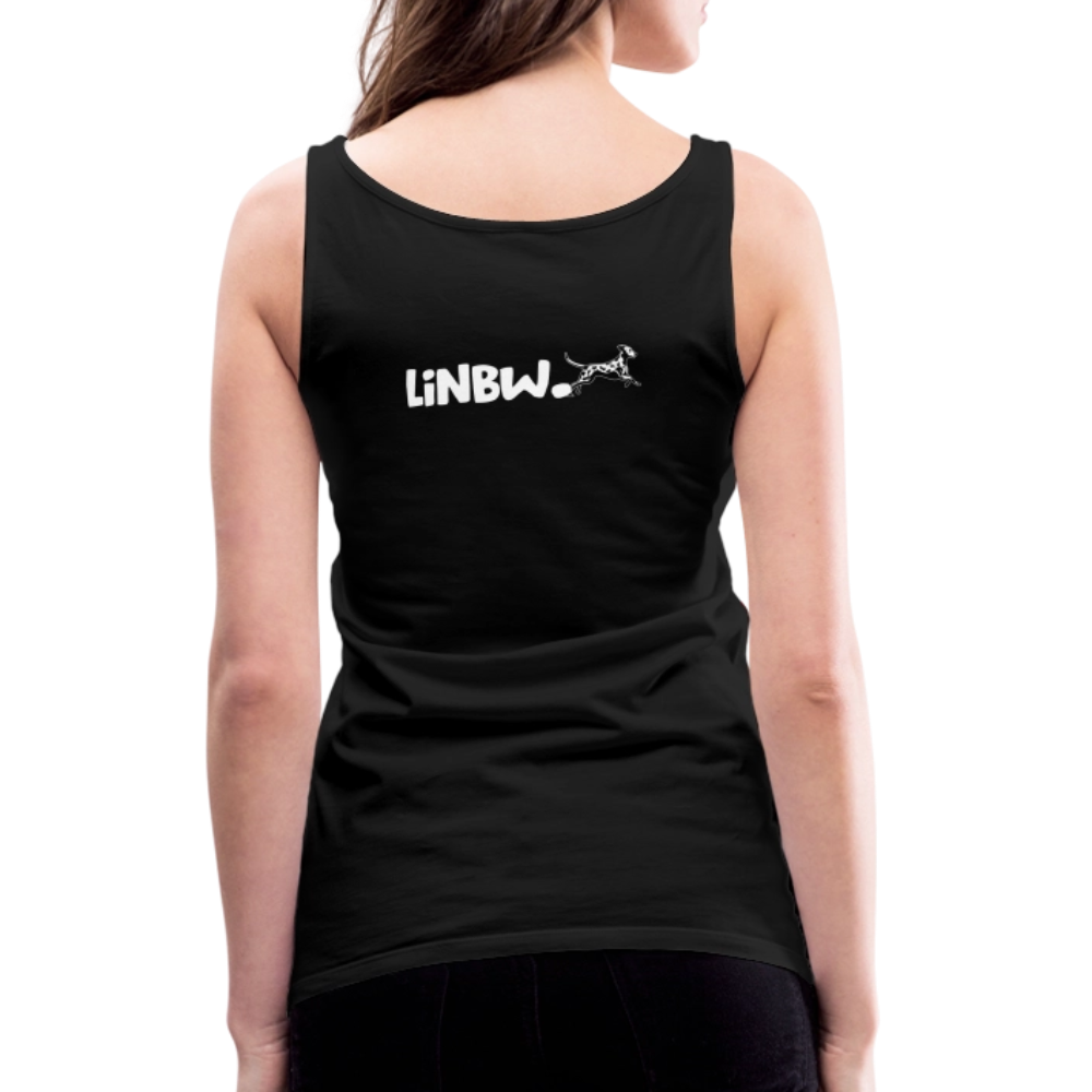 LiNBW. Frauen Tank-Top Life is not just black and white - Schwarz