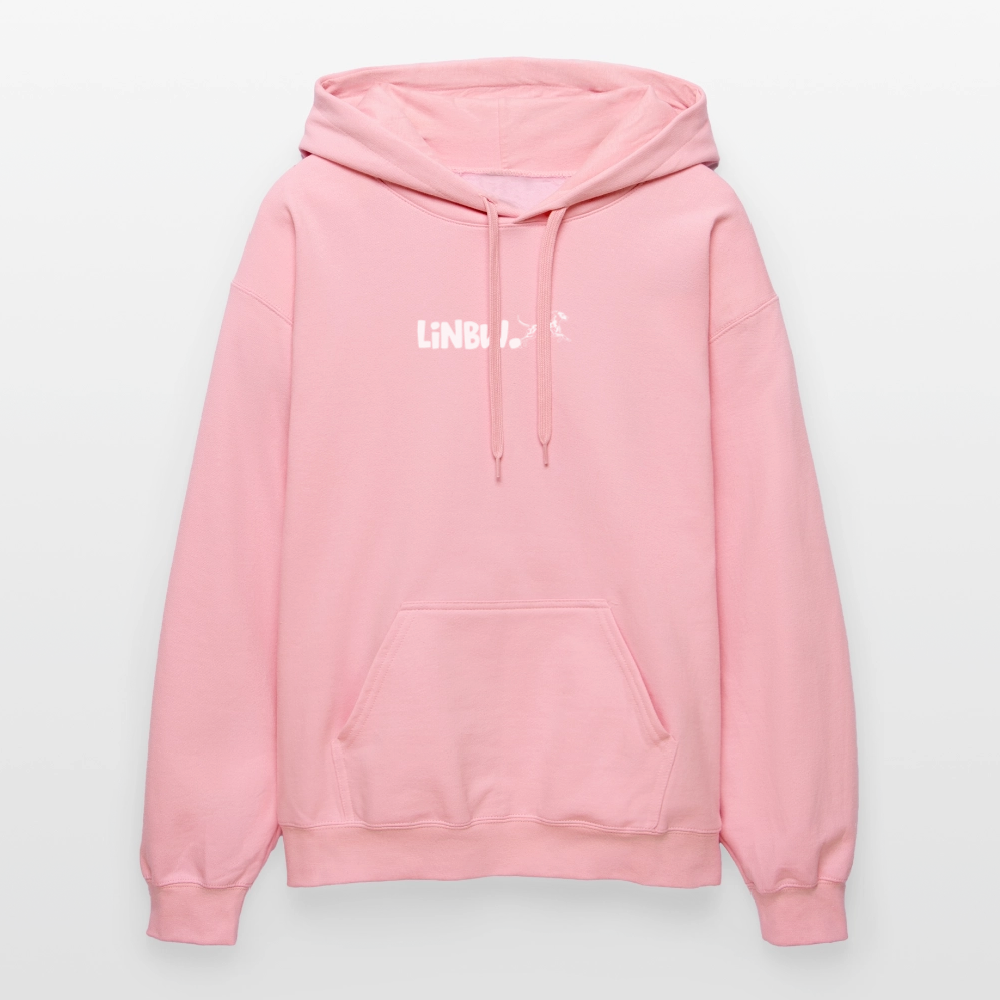 LiNBW. Männer & Frauen Hoodie Life is not just black and white - Hellrosa