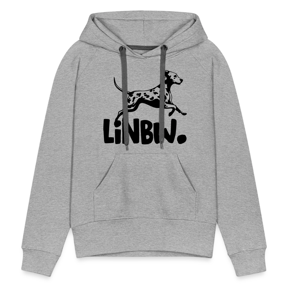 LiNBW. Frauen Hoodie - Grau meliert