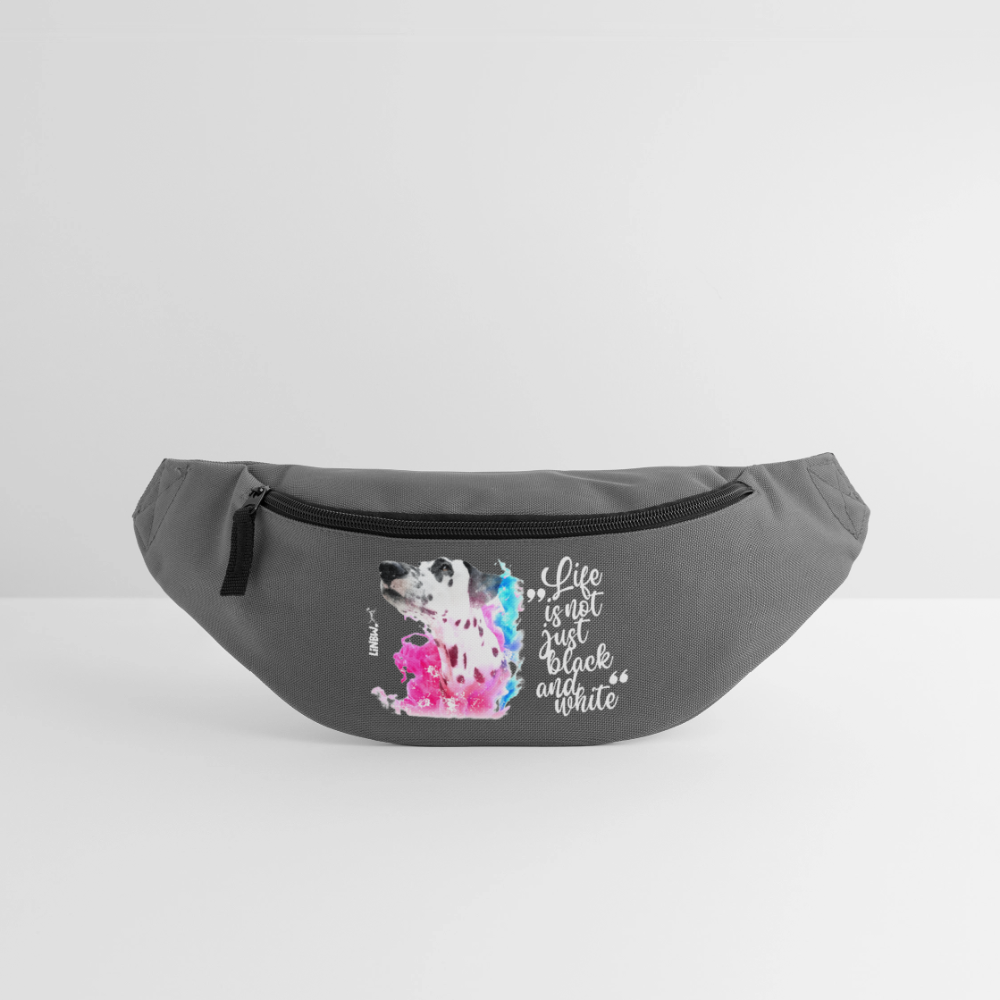 LiNBW. Gürteltasche Dalmatiner Life is not just black and white - Graphite
