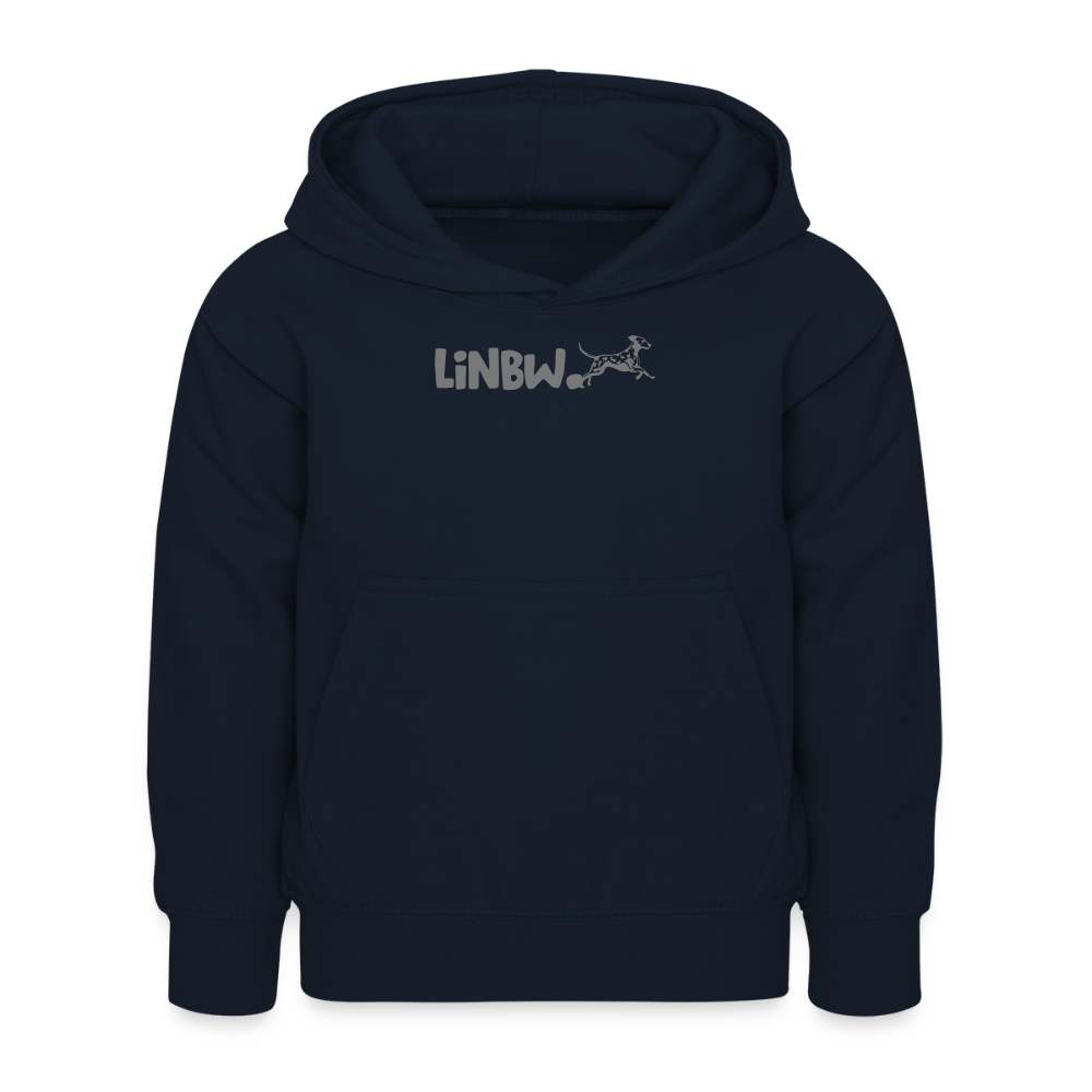 LiNBW. Kinder Hoodie Life is not just black and white - Navy