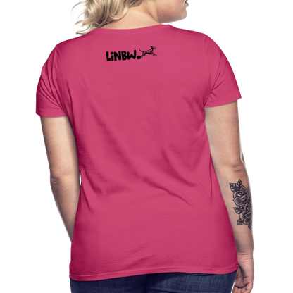 LiNBW. Frauen T-Shirt Dalmatiner Life is not just black and white - Azalea
