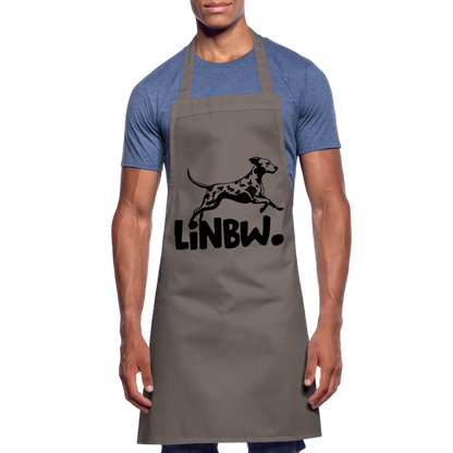 Kochschürze mit LINBW-Logo – schlicht, stilvoll & bewusst - Grau