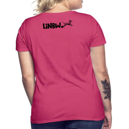LiNBW. Frauen T-Shirt Life is not just black and white - Azalea