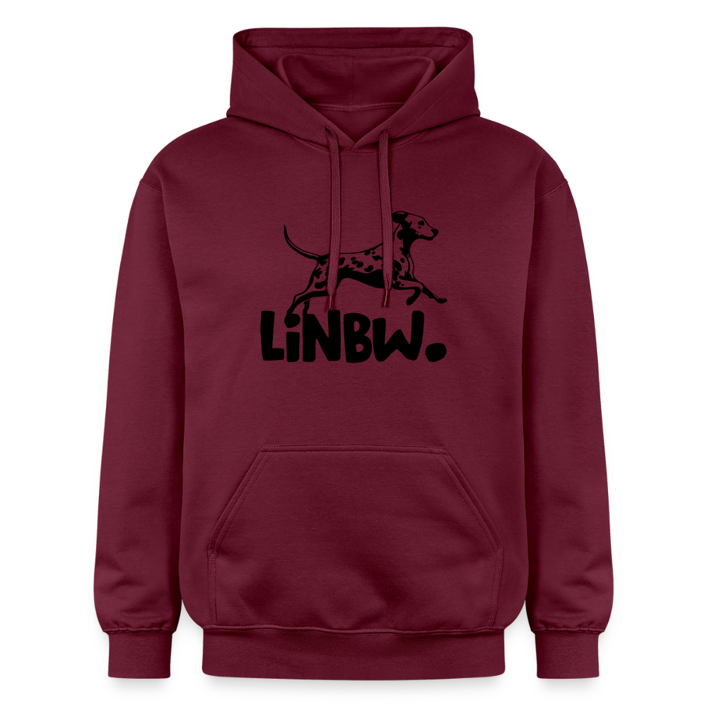 LiNBW. Männer & Frauen Hoodie - Maroon