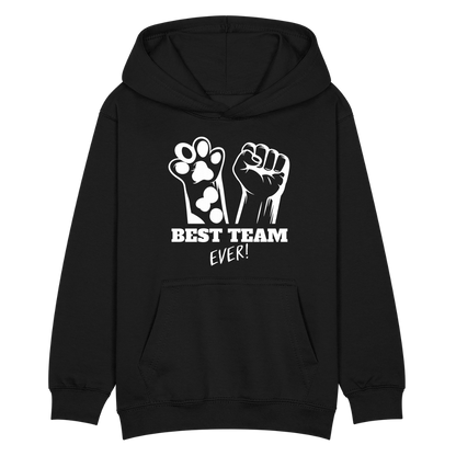 LiNBW. Kinder Hoodie Best Team Ever - Schwarz